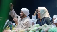 Lantunan Sholawat Menggema di Alun- Alun Bojonegoro