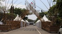 Jelang Agustusan, Keindahan Gapura Warnai Pintu Masuk Desa Campurejo, Bojonegoro