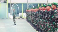 Kodim 0813 Bojonegoro Upacara Bendera Peringati Hari Pahlawan.