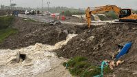 Jembatan Kedung Jati Waduk Pacal Jebol