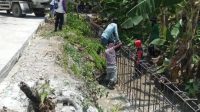 Kontruksi TPT Di Jalan Kanor Di Duga Tidak Sesuai Spesifikasi
