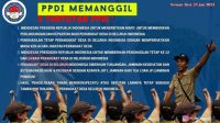 PPDI Memanggil, 5 Tuntutan Sudah Disiapkan