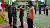 Sebanyak 35 Anggota Baru Saka Wira Kartika Kodim Bojonegoro dilantik