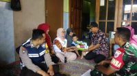 Bhabinkamtibmas Bersama Babinsa, Nakes dan Pemdes Sumberrejo Kompak Cek Balita Stunting