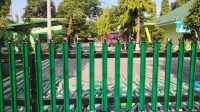 Ratusan Patok Tanah Tergelak di Depan Kantor Dinas PU SDA Bojonegoro, Kadin ;Belum Tahu Persoalannya