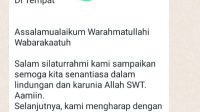 Sebar Undangan Elektronik, Oknum PPK Diduga Kumpulkan PPS Kecamatan Sumberrejo Bertemu Dengan Bacaleg