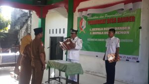 Kepala Desa Dander Juprianto Lantik Dua Kasun Baru