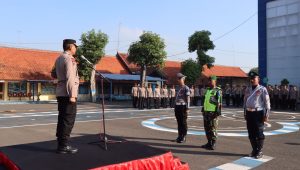 Ops. Patuh Semeru Tahun 2023 Dimulai, Kapolres Bojonegoro Pimpin Apel Gelar Pasukan 