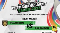 Tunas Sakti Pejambon Dibantai Palembon FC Pada Piala Putra Bangsa Cup Talun, Sumberrejo