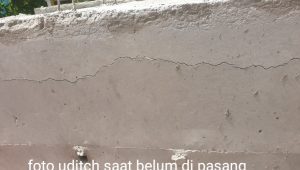 Mutu Kwalitas Rendah, Pekerjaan U-ditch di Desa Pejambon Disoal Warga