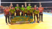 Bungkam Jatigede Sumberrejo, Pudhak Chili Panemon Juarai Turnamen Bola Voly Pancur Cup VII 2023