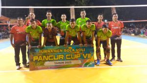 Bungkam Jatigede Sumberrejo, Pudhak Chili Panemon Juarai Turnamen Bola Voly Pancur Cup VII 2023