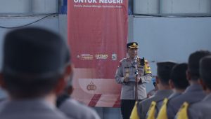 Harkamtibmas, Kapolres Bojonegoro Pimpin Apel Bersama “ Polisi RW 