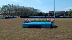 Meski Tak Semeriah Tahun Lalu, Upacara Bendera HUT RI 78 di Kecamatan Temayang Penuh Khidmat