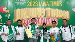 Raih Emas Pertama di Porprov Jatim VIII, Atlit Catur Dapat Bonus dari Pemkab Bojonegoro Melalui KONI