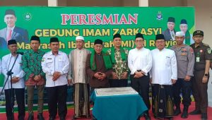 Dampingi Wamenag RI, Pj. Bupati Bojonegoro Resmikan Gedung MI di Ponpes Al Rosyid