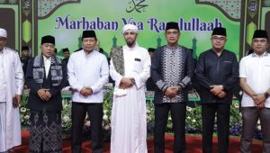 Konser Sholawat Menggema di GOR Polres Bojonegoro, Kapolres: Berkah Sholawat Pemilu 2024 Aman