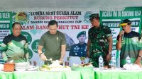 Lomba Seni Suara Alam Burung Perkutut Ramaikan HUT TNI ke 78