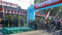 Puncak HUT Ke-78 TNI, Ribuan Warga Ikuti Fun Bike dan Aerobik Kodim 0813 Bojonegoro
