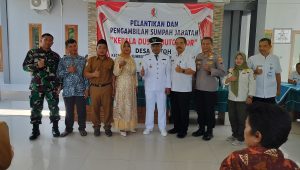 Tingkatkan Pelayanan, Pemdes Butoh, Sumberrejo Lantik Perangkat Desa Kasun Butoh lor