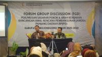 Pemkab Bojonegoro Gelar FGD Rumusan Arah Kebijakan RPJPD 2025-2045