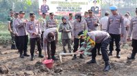Rakorbin SDM Polri 2023, Polres Bojonegoro Gelar Bakti Kesehatan, Baksos dan Tanam Pohon