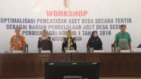 Pertajam Arah Pembangunan, Pemkab Bojonegoro Gelar Workshop Optimalisasi Pencatatan Aset Desa