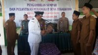 Kades Tegalkodo Bojonegoro Berikan Nasehat Pada Perangkat Desa Yang Baru Dilantik