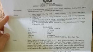 Aniaya Anak Didiknya, Pimpinan Pondok Pesantren Siddiqiyah Simo Tuban Dilaporkan Polisi