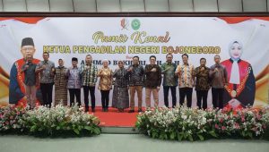 Pj Bupati Adriyanto Hadiri Pamit Kenal Ketua PN Bojonegoro