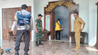 Cegah Demam Berdarah, Pemdes Sitiaji Sukosewu Intens Lakukan Foging