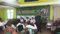 Agus Dita Pratama DPRD Bojonegoro Fraksi PKB Serap Aspirasi Simpatisan di Jono Temayang
