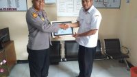 Suskes Amankan Giat Masyarakat, Kapolsek Bubulan Terima Piagam Penghargaan Dari Pemdes Clebung 
