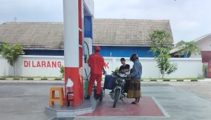 SPBU di Desa Brangkal Kepohbaru Masih Nekad Layani Tengkulak Pertalite Dengan Jerigen