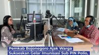 Pemkab Bojonegoro Ajak Warga Sukseskan Gelar Imunisasi Sub PIN Polio, Catat Jadwalnya