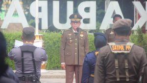 Pemkab Bojonegoro Gelar Apel Peringatan HUT Satpol PP, Damkarat, dan Satlinmas