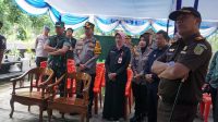 Berikan Gambaran Pada Personel, Polres Bojonegoro Gelar Simulasi Pengamanan TPS Pemilu 2024