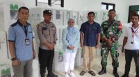 Polsek Bubulan Lakukan Pengamanan Pendistribusian Logistik Pemilu di Sekretariat PPK 