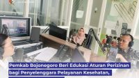 Sapa Pendengar ,Pemkab Bojonegoro Beri Edukasi Aturan Perizinan bagi Penyelenggara Pelayanan Kesehatan