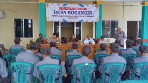 Forum Pembinaan Linmas, Bhabinkamtibmas Polsek Sumberrejo ajak Masyarakat Jaga Kamtibmas Selama Ramadhan