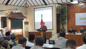 Antisipasi Kerawanan Konflik Sosial Selama Perayaan Idul Fitri Tahun 2024,Bakesbangpol Bojonegoro Rakor Bersama Tim Terpadu