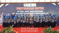 Sinergi Kembangkan UMKM, Kader PKK, DWP dan Perwosi se Bakorwil Bojonegoro Adakan Rutinan Pertemuan