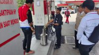 Pastikan Takaran, Satreskrim Polres Bojonegoro Bersama Pertamina dan Instansi Terkait Sidak ke SPBU