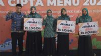 Lomba Cipta Menu Pangan Lokal, DKPP Bojonegoro dan TP PKK Komitmen Wujudkan Masyarakat Sehat dan Bahagia