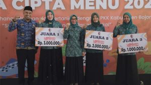Lomba Cipta Menu Pangan Lokal, DKPP Bojonegoro dan TP PKK Komitmen Wujudkan Masyarakat Sehat dan Bahagia