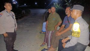 Patroli Bersama, Pak Babin Antisipasi Perebutan Air Antar Warga 2 Desa di Sumberrejo 