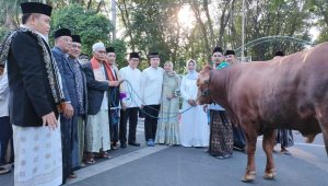 Serah Terima Hewan Qurban, Pj Bupati Bojonegoro Harap Idhul Adha Jadi Momen Tumbuhkan Rasa Solidaritas 