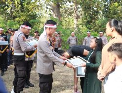 33 Putra-Putri Polri Berprestasi Dapat Beasiswa, Kapolres; Ini Motivasi Belajar Lebih Optimal 