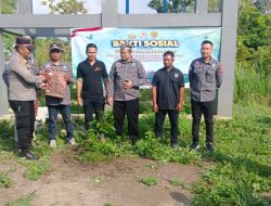 Sambut Hari Bayangkara ke 78, Polsek Kalitidu Bersama Masyarakat Tanam Pohon Kayu Putih