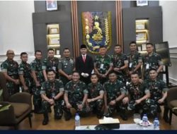 Siap Berikan Wawasan Pada Masyarakat,KKL Studi Wilhan Prajurit TNI AD Pasis Dikreg LXIV Kunjungi Kabupaten Tuban 